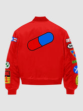 Unisex Neo-Tokyo Akira Bomber Jacket Red